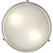 Arlson 2 Light 13 inch Brushed Nickel Indoor Flushmount Ceiling Light